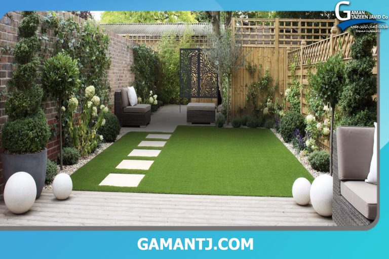 چمن مصنوعی باغچه