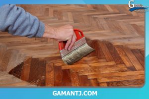 واکس زدن کفپوش پارکت