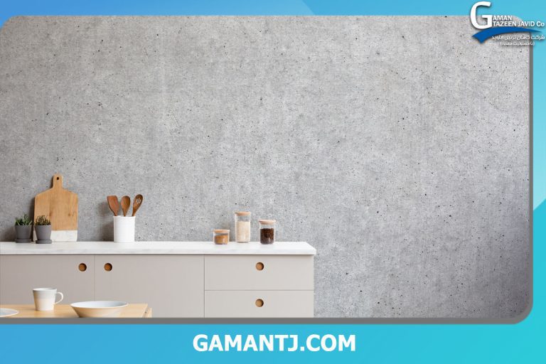نصب کاغذ دیواری روی سیمان