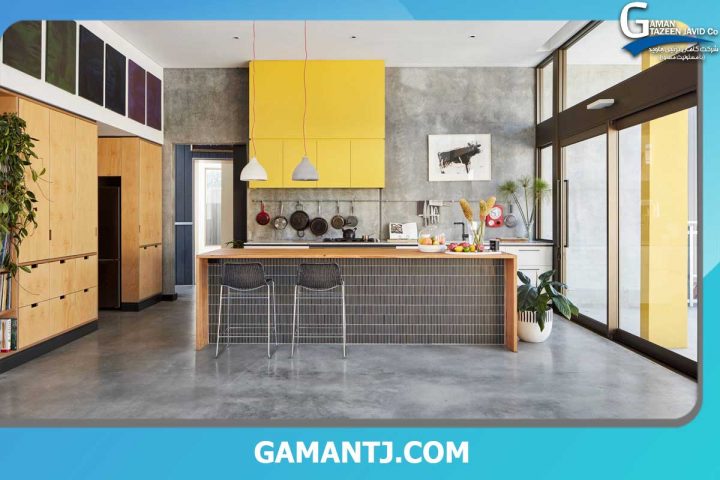 قیمت کفپوش منزل - کفپوش برای خانه 2 concrete flooring in house