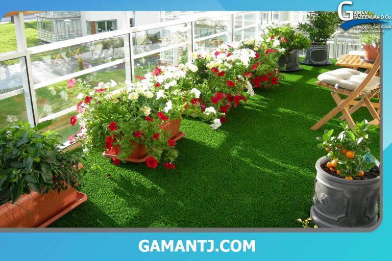 چمن مصنوعی برای بالکن