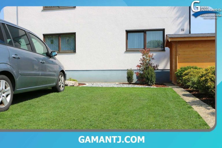 چمن مصنوعی پارکینگ