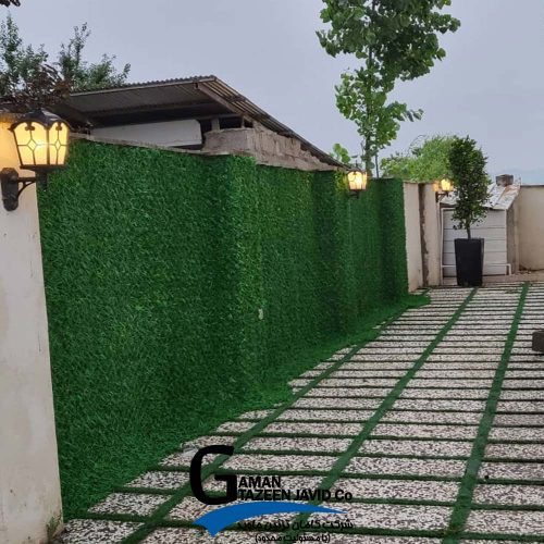اجرای فنس چمنی چشمه 5 در فومن