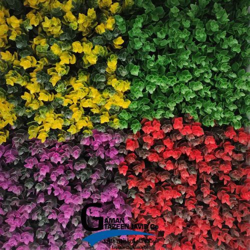 دیوار سبز مصنوعی مدل های رنگی