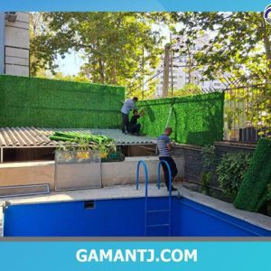 پروژه فنس چمنی خانم هنر در الهیه