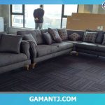 موکت تایل اجرا شده در لاهیجان آقای منصوری