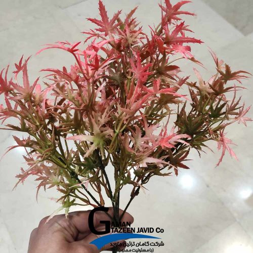 گل و گیاه مصنوعی رنگ صورتی و شاد