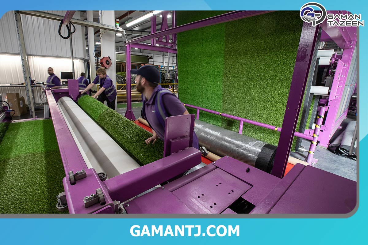 کارخانه چمن مصنوعی در تهران
