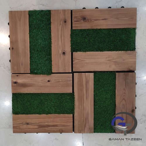 ترکیب 4 تایی از تایل ترمو چمن 25 میل مقاوم