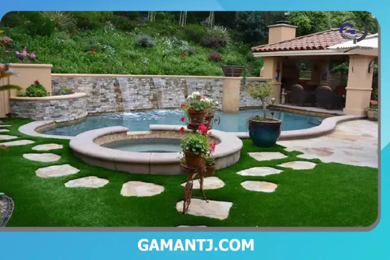 حیاط سازی با چمن مصنوعی