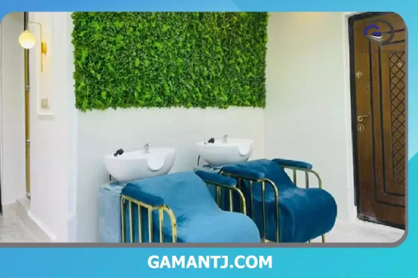 انواع دیوار سبز مصنوعی برای آرایشگاه‌های زیبایی