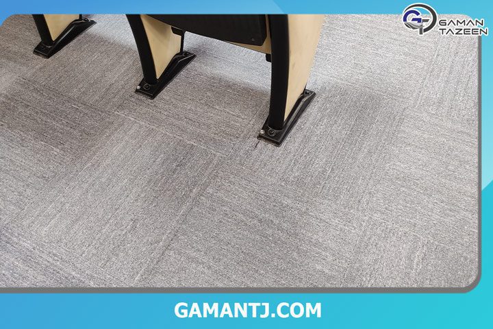 موکت تایل اداری اجرا شده در بانک ملت