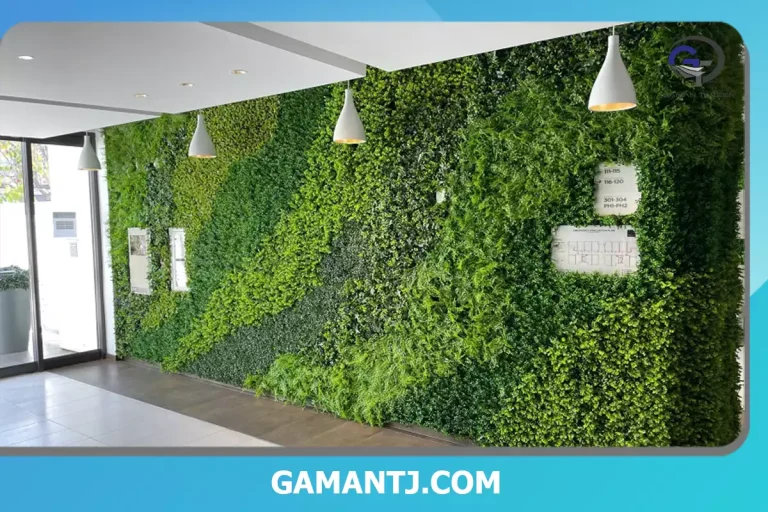 دیوارپوش برگ مصنوعی