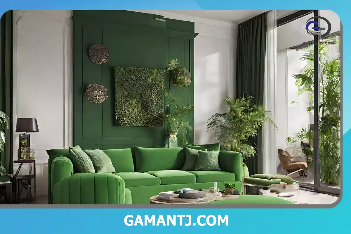 4 مکمل رنگ سبز که در چیدمان منزل معجزه میکند 1 complementary green color in the arrangement of the house