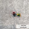 موکت رنگ طوسی کرم طرح گامان