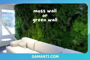 دیوار سبز مصنوعی یا خزه مصنوعی