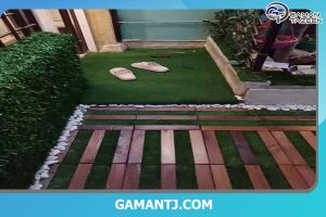 فنس چمنی آقای فتحی شهرکرد 40 ترمو چمن اقای صفری