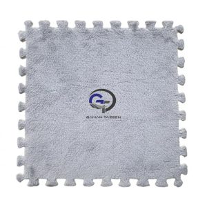 موکت پازلی طوسی| کفپوش پازلی رنگ طوسی