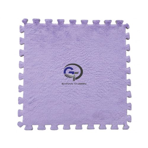 موکت پازلی یاسی| کفپوش پازلی رنگ یاسی