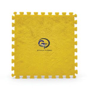 موکت پازلی زرد| کفپوش پازلی رنگ زرد