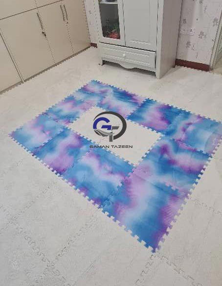 موکت تایل مسکونی آبرنگی تیره