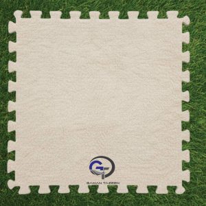 Creme-tile موکت تایل مسکونی کرم رنگ