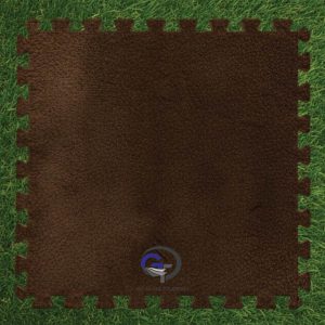 موکت تایل مسکونی قهوه ای تیره