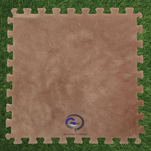 موکت تایل مسکونی رنگ شتری