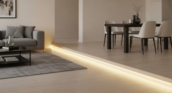 نورپردازی کف ساختمان