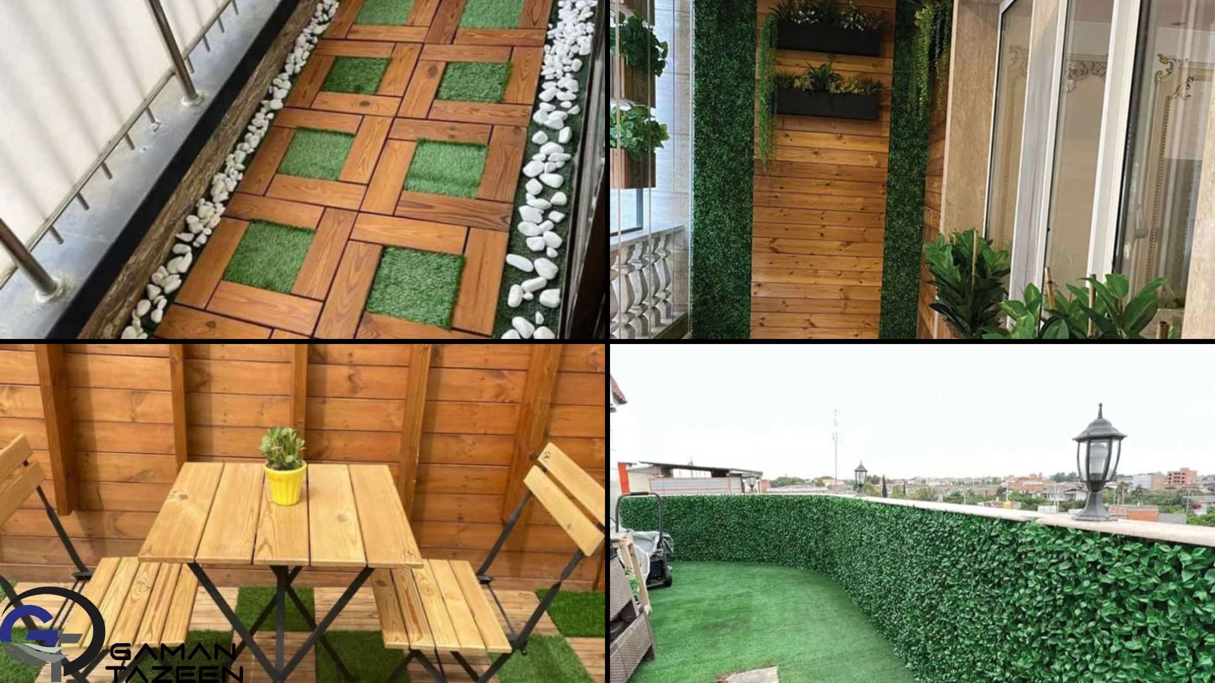 ایده هایی برای دکوراسیون تراس