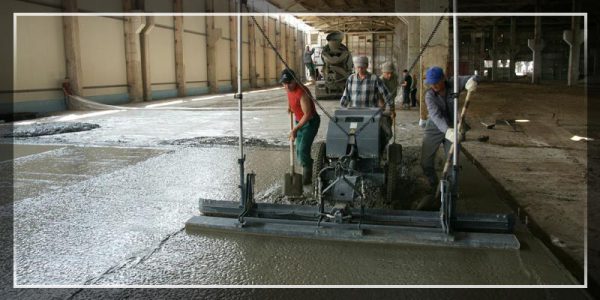 بتن سخت صنعتی از گزینه های سنتی و مقاوم برای سوله های صنعتی