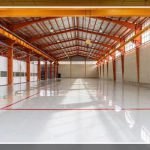 یک نمونه سوله صنعتی با کف پوش اپوکسی