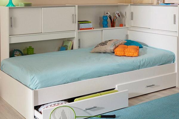 تخت خواب پسرانه با کشو