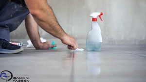 تمیز کردن چسب از روی سرامیک؛ روش پاک کردن 10 چسب مختلف 7 تمیز کردن چسب از روی سرامیک