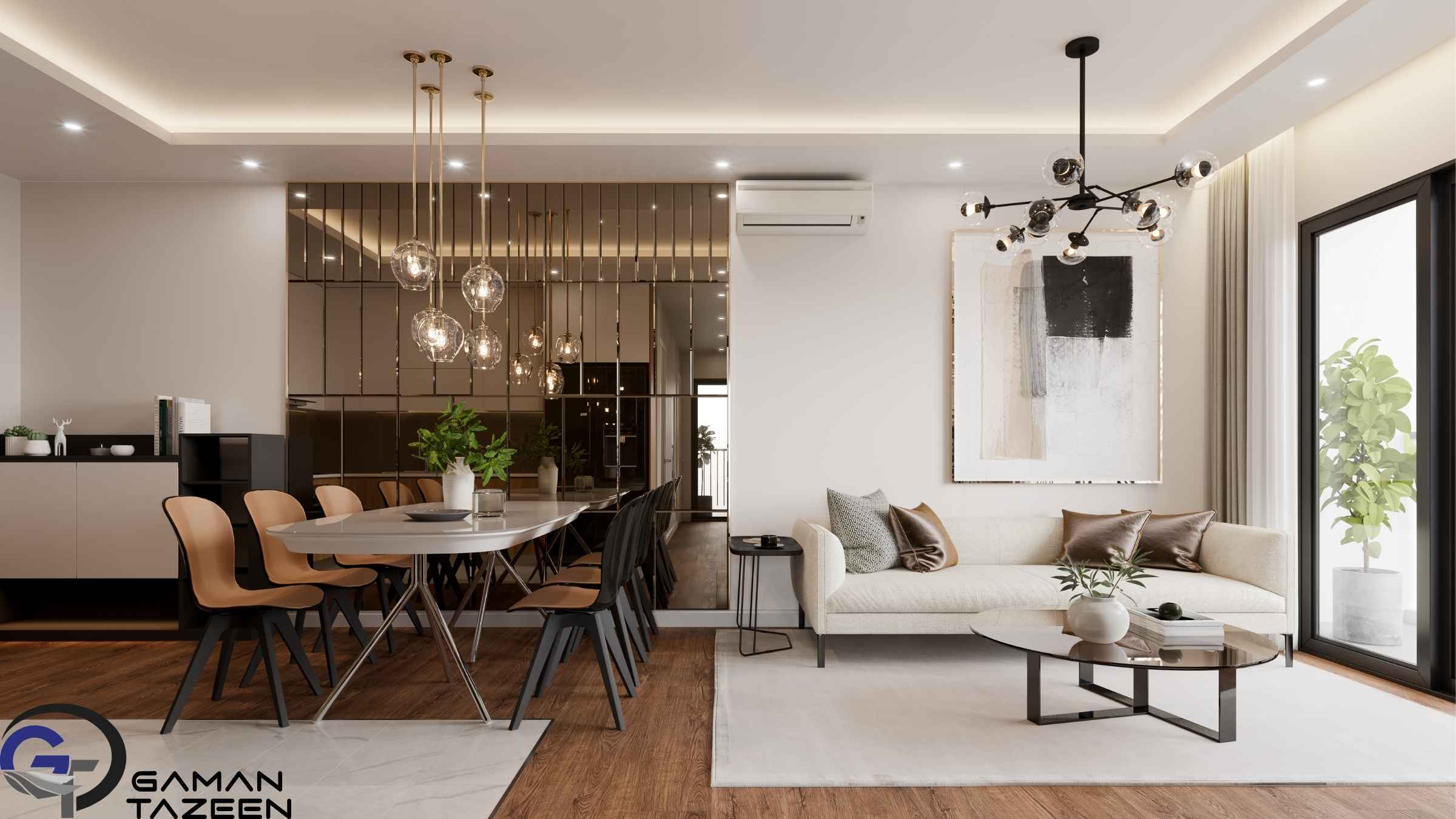 دکوراسیون داخلی منزل مدرن و فوق العاده