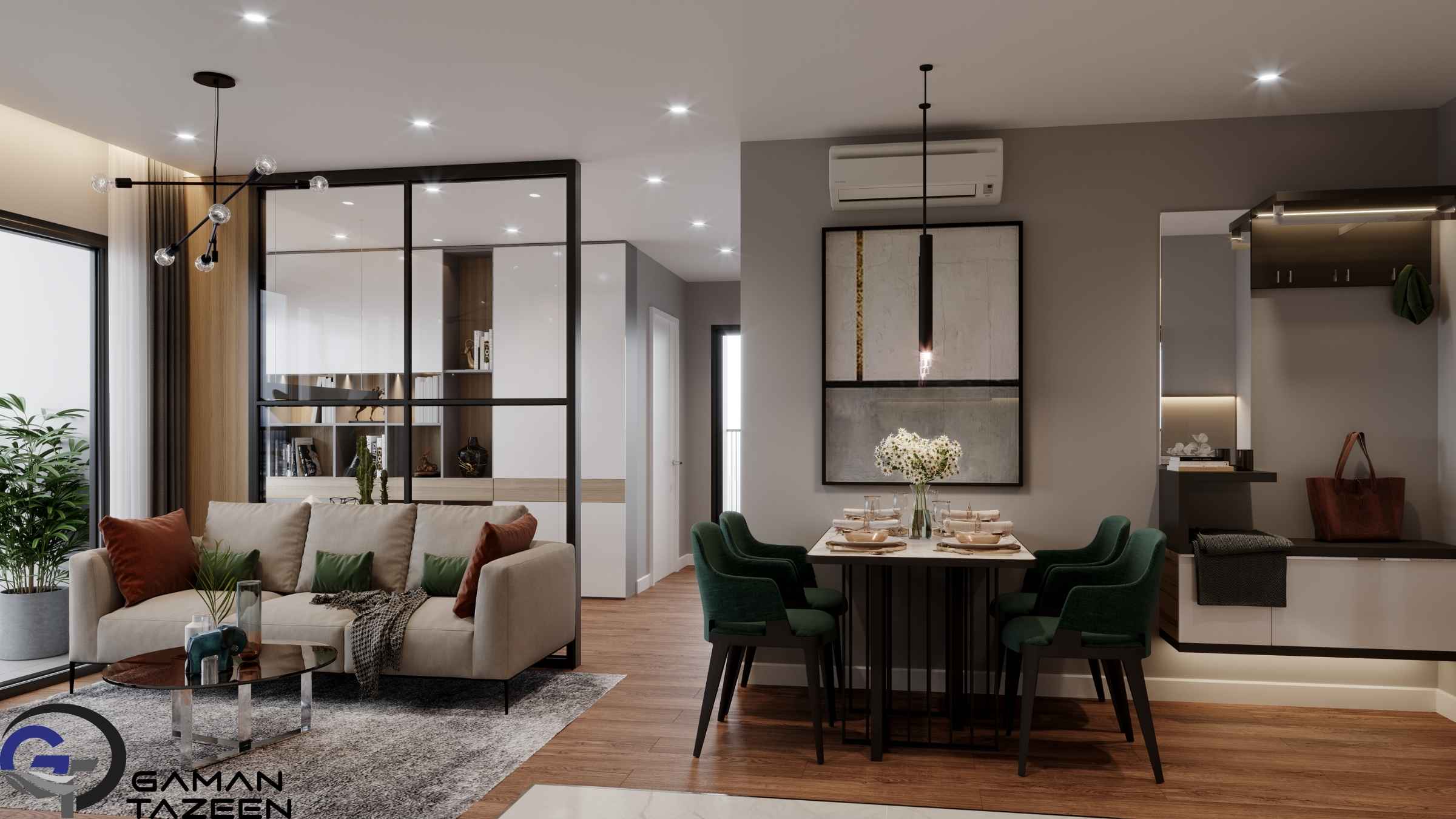 دکوراسیون داخلی منزل مدرن و فوق العاده