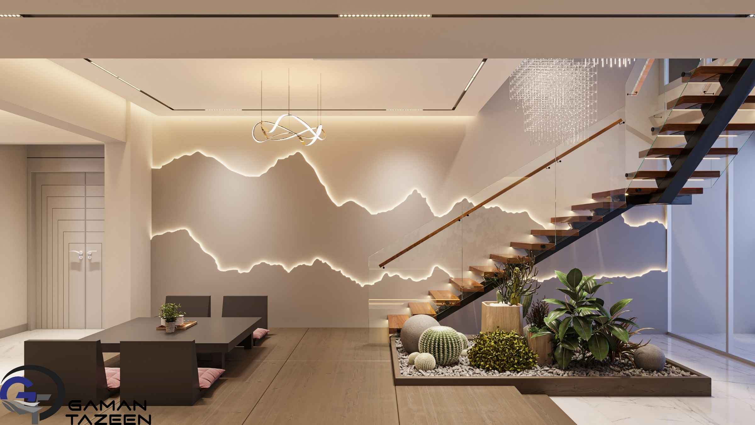 نورپردازی خانه های مدرن