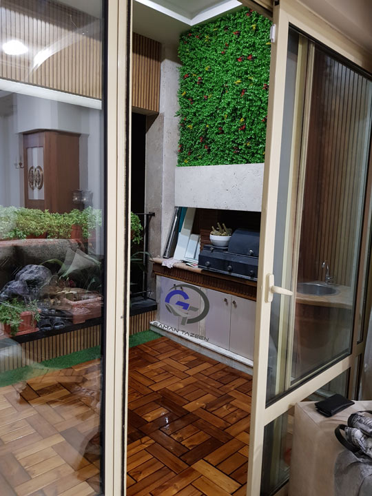 بالکن زیبای جناب افتخاری عزیز از فرمانیه تهران 4 eftekhari3