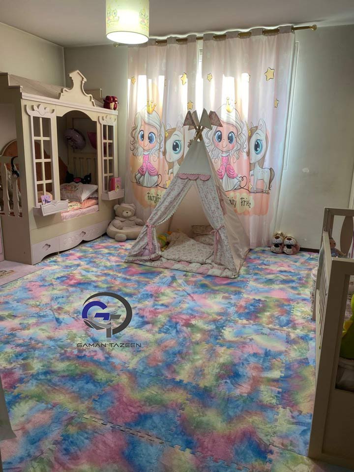 موکت تایل آبرنگی خانم نظری از تهران 2 nazary1