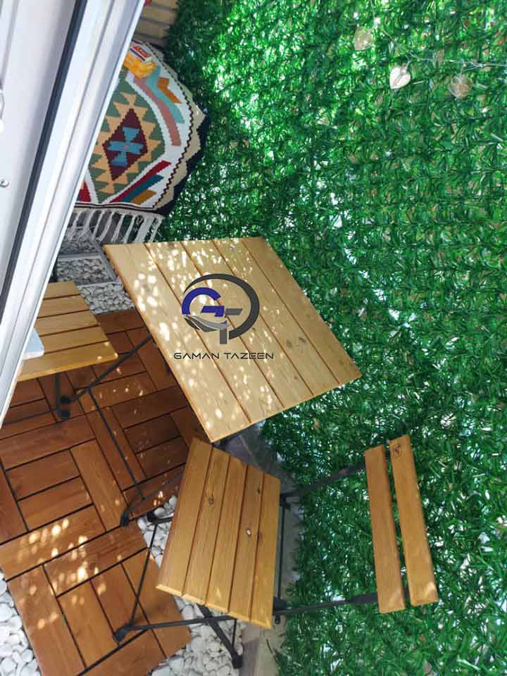 ترموود، قلوه سنگ و فنس چمنی جناب صارمی 2 saremi1