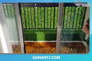 چمن و فنس برگی آقای زهیری از اهواز 7 مشتری عزیز از تهران