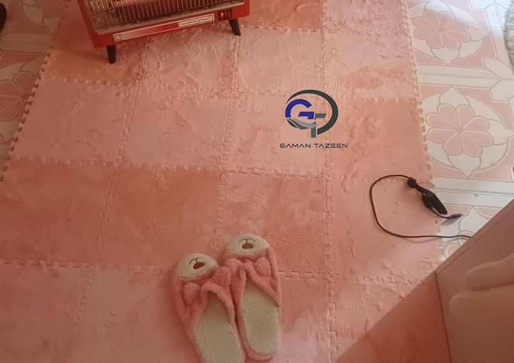 موکت تایلی گلبهی خانم مالکی آبادان 2 maleki1