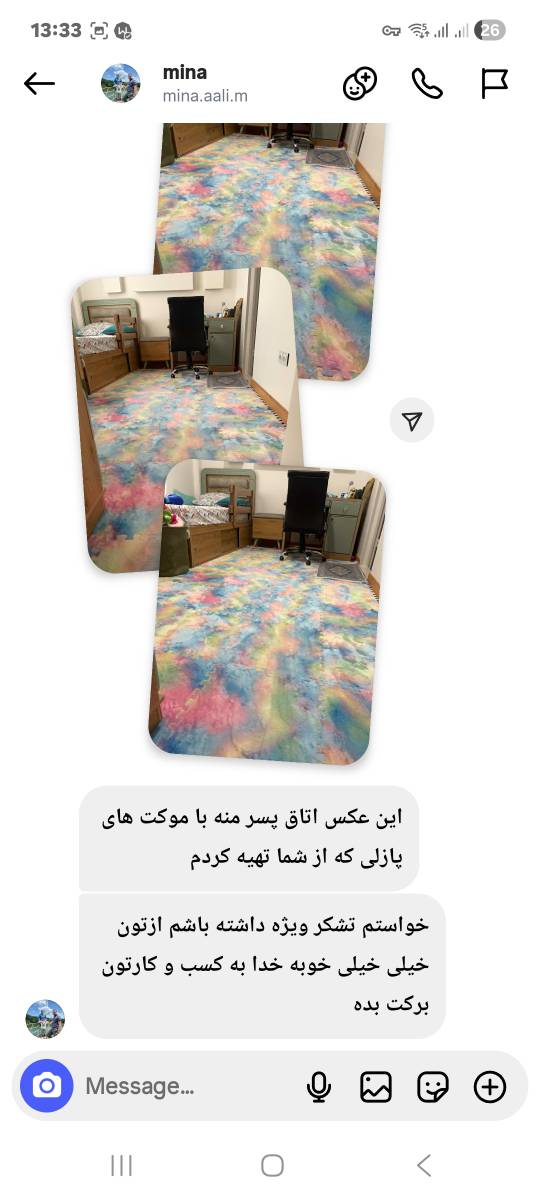 موکت تایل خانم مینا عالی عزیز 3 IMG 20260501 163506